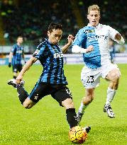 Nagatomo helps Inter to 1st win in month