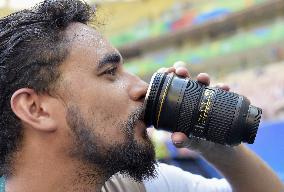 Olympic scenes: Camera lens tumbler