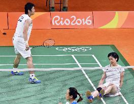 Olympics: Japanese pair out of mixed doubles badminton