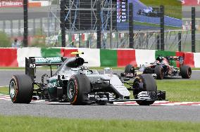 Rosberg wins Japanese GP as slow start costs Hamilton