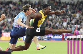 Athletics: McLeod wins 110m hurdles at world c'ships