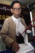 Aung Shwe, ex-chairman of Myanmar's ruling NLD, dies at 99