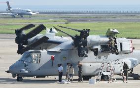 Preparations for troubled Osprey test flight continue