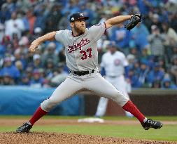 Baseball: Nationals shuts out Cubs to force NLDS Game 5
