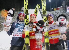 Japanese ski jumper Kobayashi scores first World Cup win