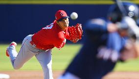 Baseball: Los Angeles Angles' Ohtani