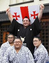 Sumo: Georgian Tochinoshin promoted to ozeki