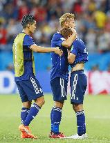 Football: Japan vs Belgium at World Cup