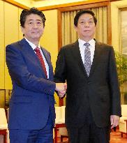 Japan PM Abe in China