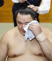 Sumo: New Year tournament winner Tamawashi