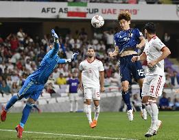 Football: Japan-Iran at Asian Cup semifinal