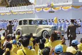 Thai king's coronation ceremony