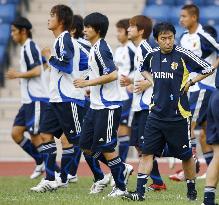 Japan brace up for Olympic qualifier vs. Hong Kong