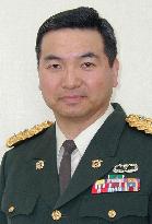 (2)Colors handed to head of GSDF core unit