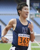 Kiryu wins 100M at Kanto Inter-College Athletic Championships