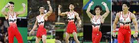 Japan men's gymnastics team wins 1st title since Athens