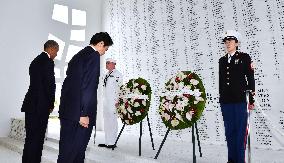 Abe, Obama visit Pearl Harbor