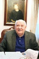 Former Soviet Pres. Mikhail Gorbachev