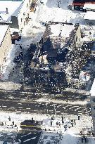 Fire at Sapporo apartment building