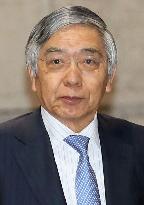 Japanese gov't proposes BOJ Gov. Kuroda's reappointment