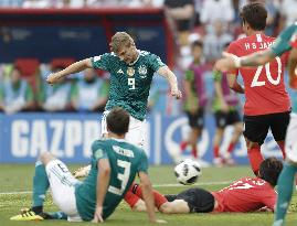Football: Germany vs South Korea at World Cup