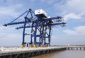 Terminal in Myanmar port