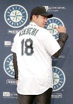 Baseball: New Mariners pitcher Kikuchi