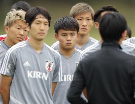 Football: Japan training for Trinidad and Tobago friendly
