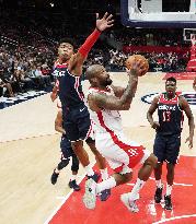 Basketball: Wizards-Rockets NBA game