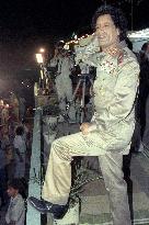 Embattled Libyan leader Gaddafi