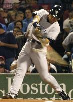 Yankees' Matsui hits season's 28th homer against Red Sox