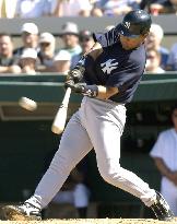 (1)Yankees' Matsui hits 4th preseason homer