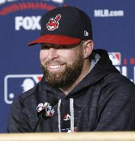 Baseball: Kluber to start World Series Game 1 against Cubs