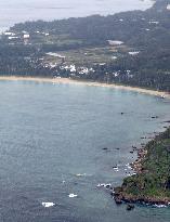U.S. military Osprey crash-lands in sea off Okinawa