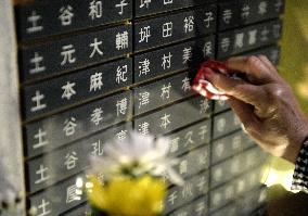 22nd anniv. of Great Hanshin Earthquake marked