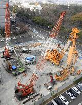 Maglev train route construction