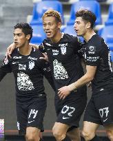 Football: Honda nets brace in Pachuca win over Puebla