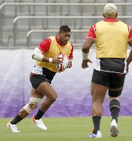 Rugby: Japanese team trains ahead of World Cup