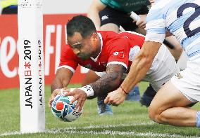 Rugby World Cup in Japan: Argentina v Tonga