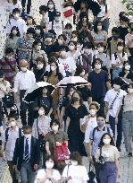 Tokyo reports 107 new coronavirus cases