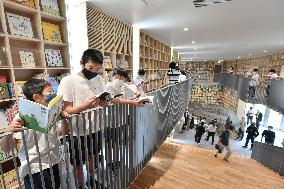 Osaka children's library by architect Tadao Ando