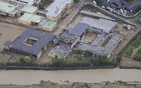 Aftermath of torrential rain in southwestern Japan