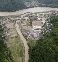 Aftermath of torrential rain in southwestern Japan