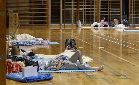 Aftermath of torrential rain in southwestern Japan