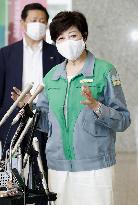 Tokyo Gov. Koike wins second term