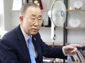 Ex-U.N. chief Ban Ki Moon