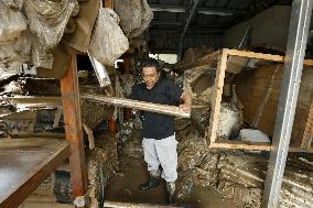 Aftermath of torrential rain in southwestern Japan