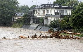 Aftermath of torrential rain in southwestern Japan