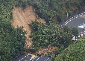 Landslide in Kyoto