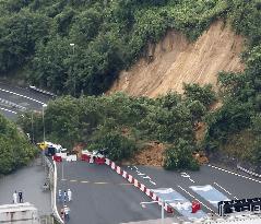 Landslide in Kyoto